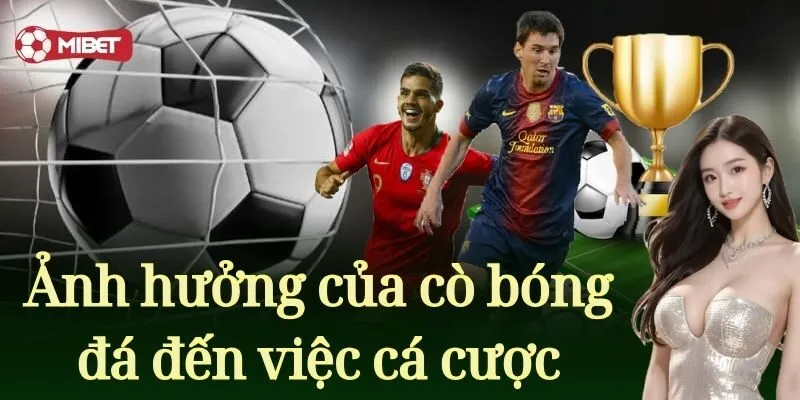 Ảnh hưởng của cò bóng đá đến việc cá cược