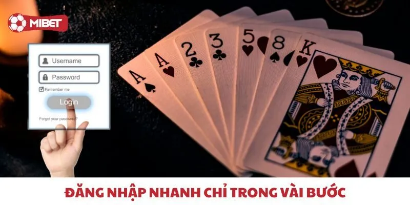 Đăng nhập nhanh chỉ trong vài bước