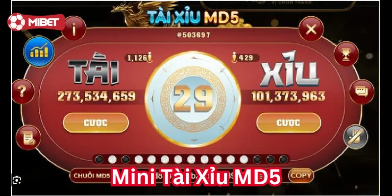 Ưu điểm Mini Tài Xỉu MD5